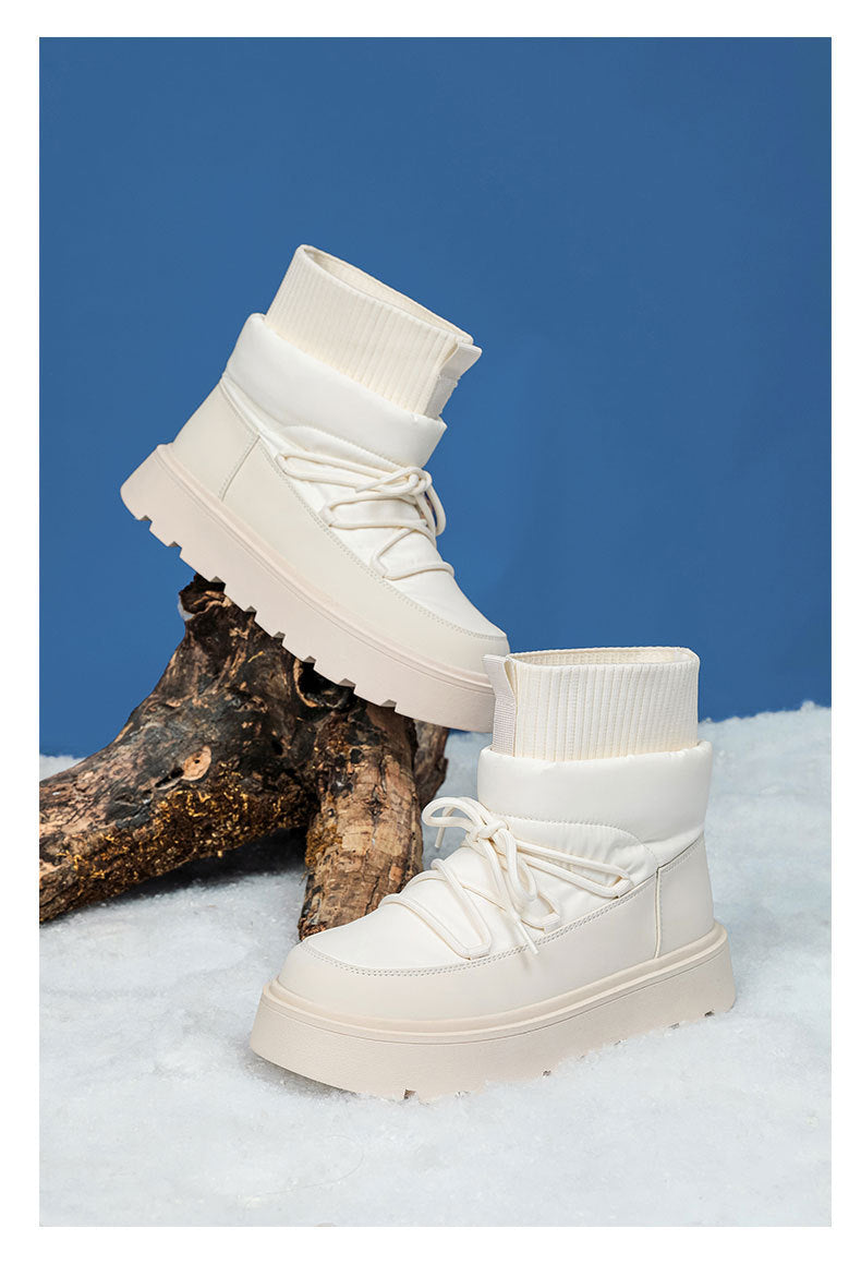 Waterproof Non-Slip Fleece Lined Snow Boots