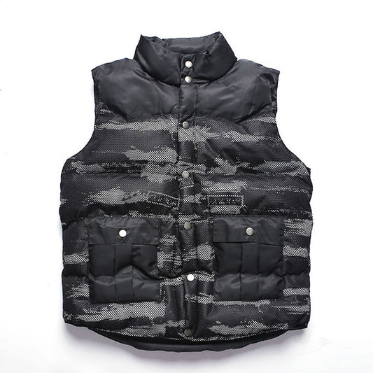 Comfort Tooling Cotton Stitching Mesh Camouflage Vest