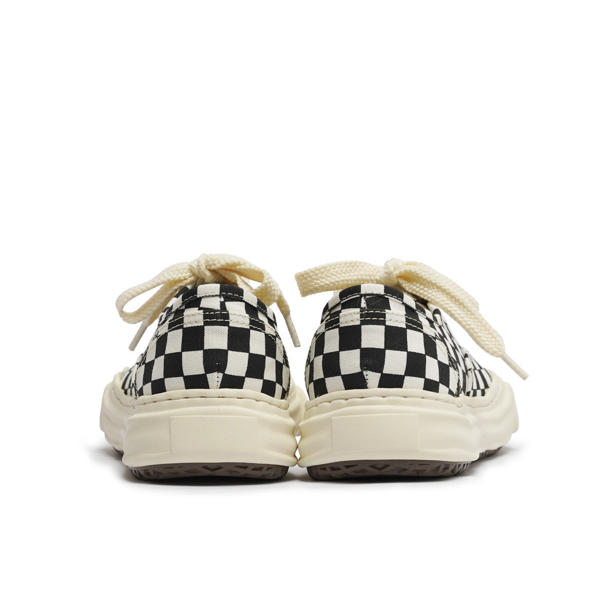 Niche Design Checkerboard Canvas Shoes