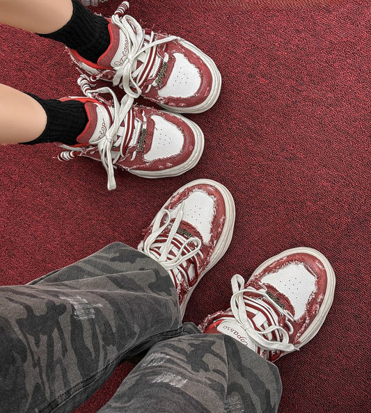 Acceptable Regular Ripped Canvas Shoe