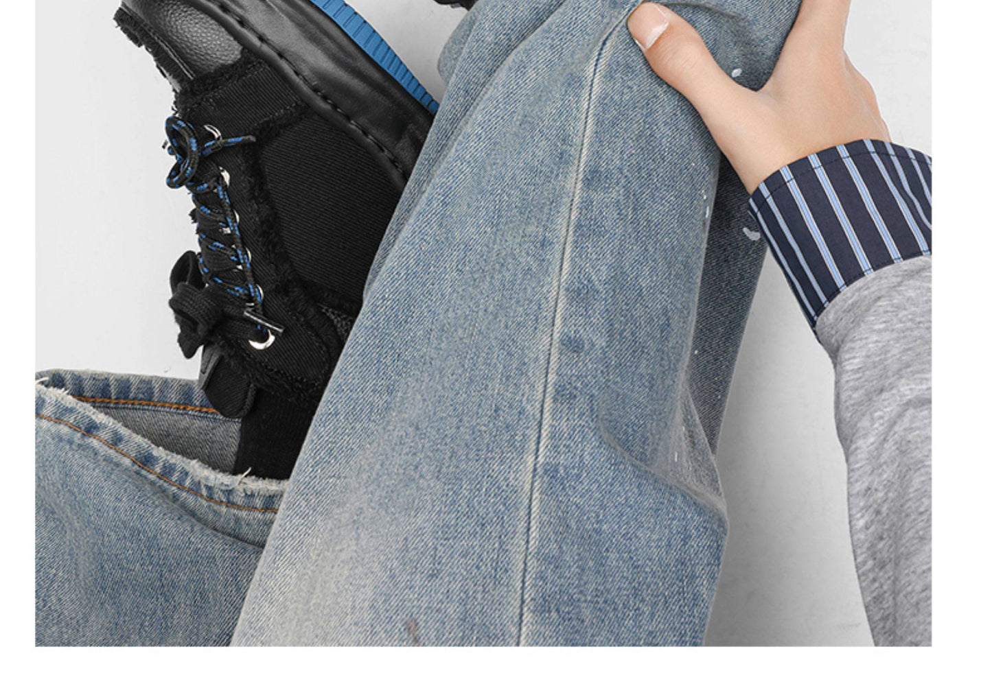 Lucky Clover Embroidered Platform Shoes