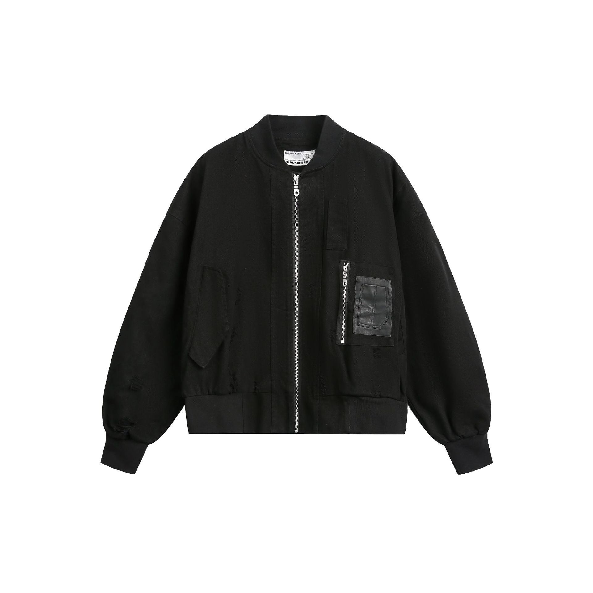 trendy brand, presents its 2025 Fall New American Retro Distressed Bomber Jacket/Baseball Jacket for Men and Women. 151