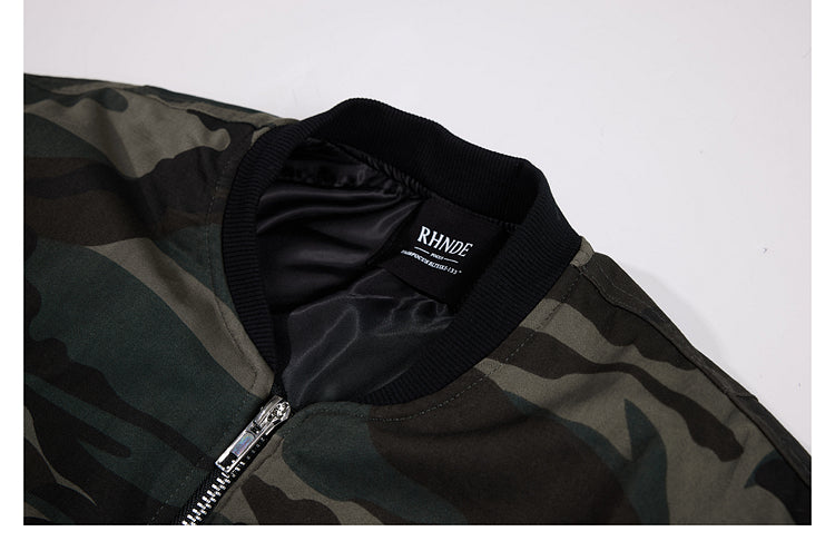 UNS American Heavy Retro Camouflage Flying Suit Jacket Men's and Women's National Fashion Brand Loose Thickened Warm Cotton Coat Jacket 139