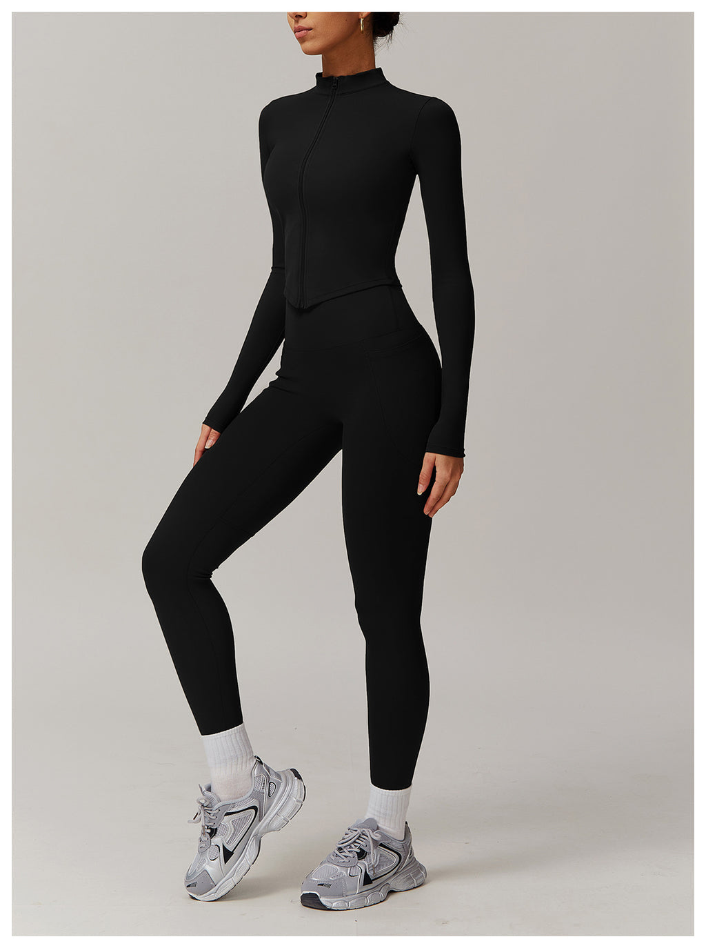 Cross-border cloud-feel quick-drying waist-slimming and comfortable yoga set, casual wear, running and fitness sports set 182