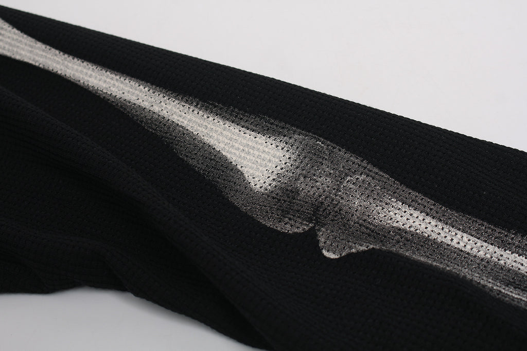 Fall New American Street Style High Street Personalized Graphic Long-Sleeve T-Shirt 126