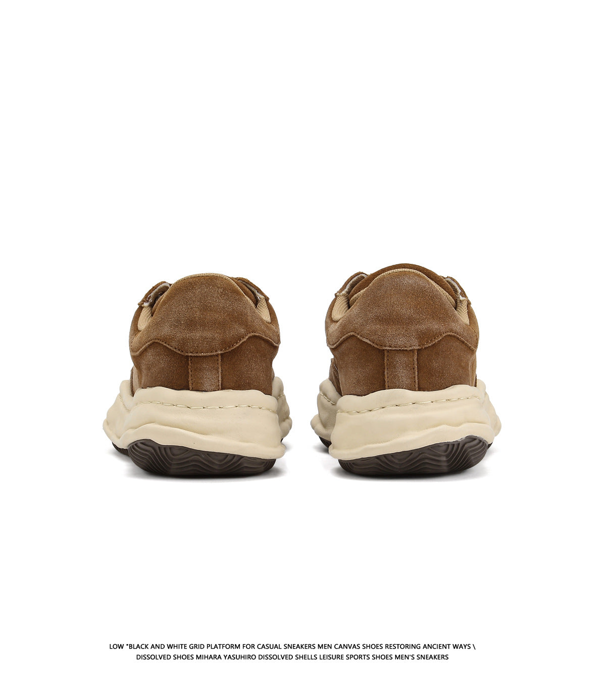 Shell Toe Dissolving Casual Shoes