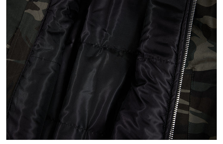 UNS American Heavy Retro Camouflage Flying Suit Jacket Men's and Women's National Fashion Brand Loose Thickened Warm Cotton Coat Jacket 139