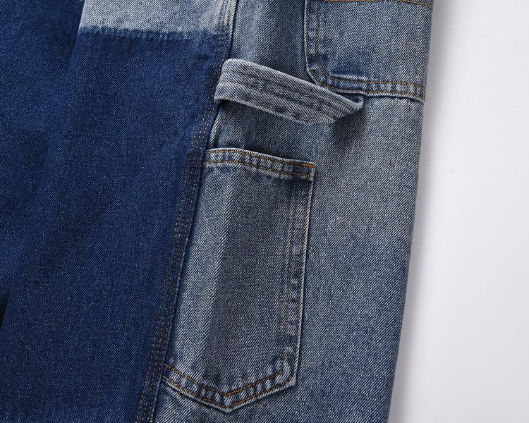 European and American high street washed workwear dad pants retro shorts denim shorts 125