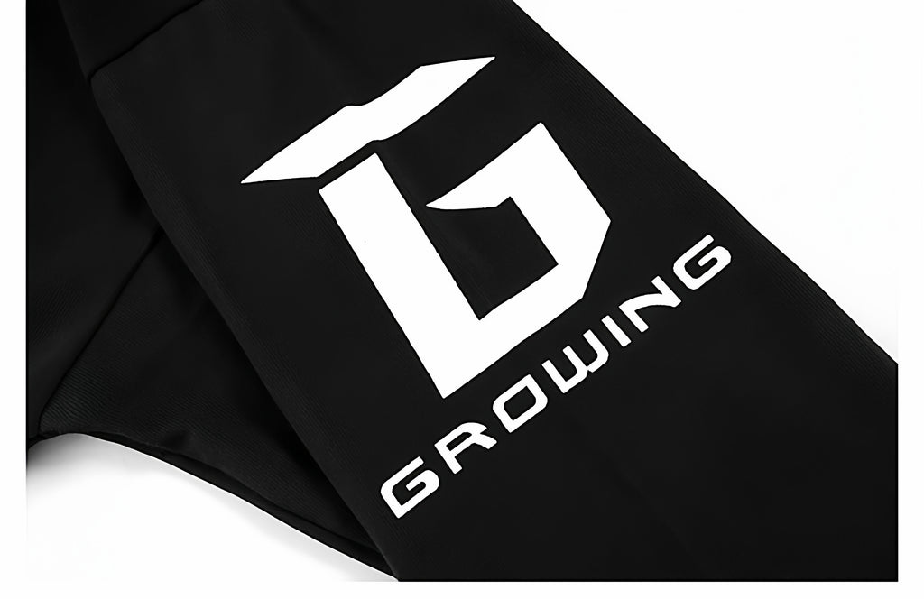 UNS American Street Retro Letter Stripe V-Neck Long Sleeve T-Shirt, Unisex, Trendy Brand, Casual Loose Fit Sports J 138