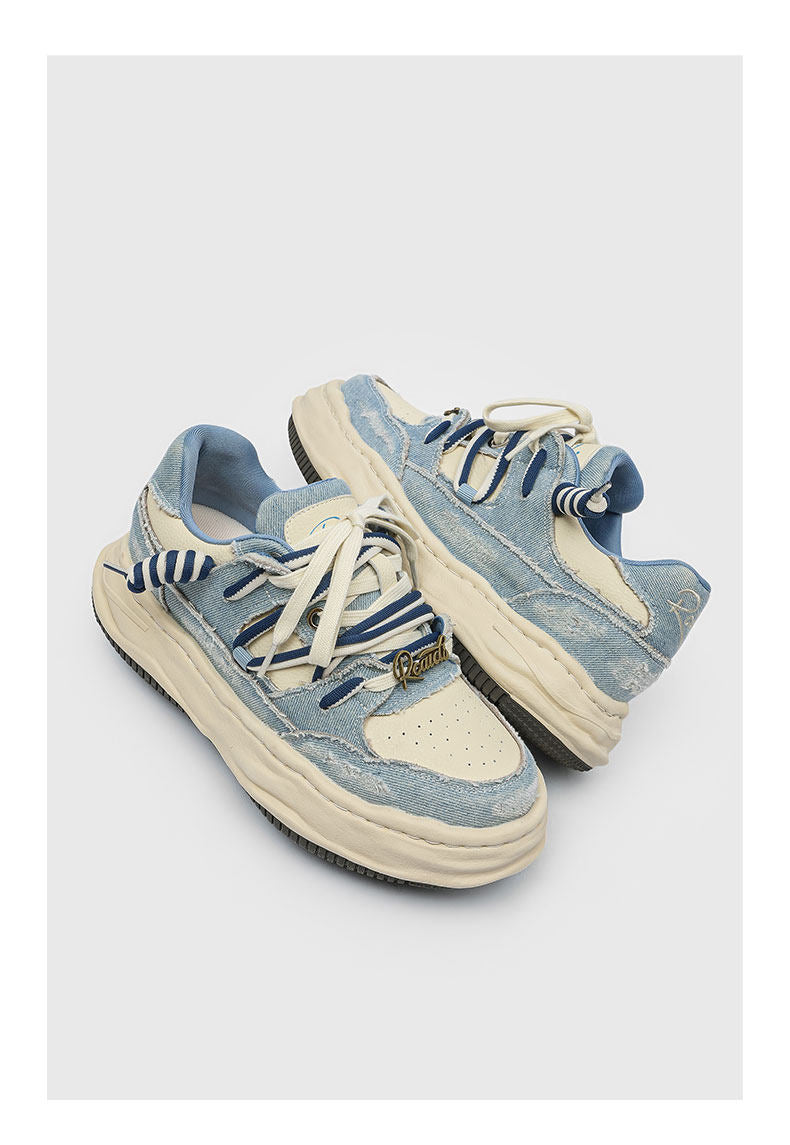 High street wave sneakers