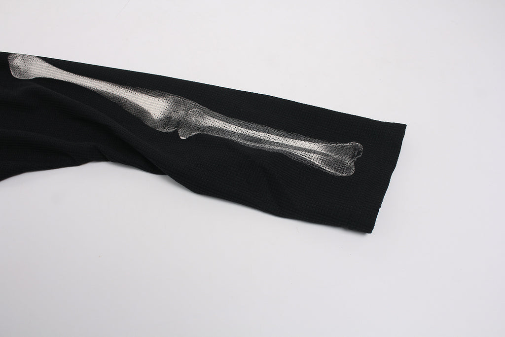 Fall New American Street Style High Street Personalized Graphic Long-Sleeve T-Shirt 126