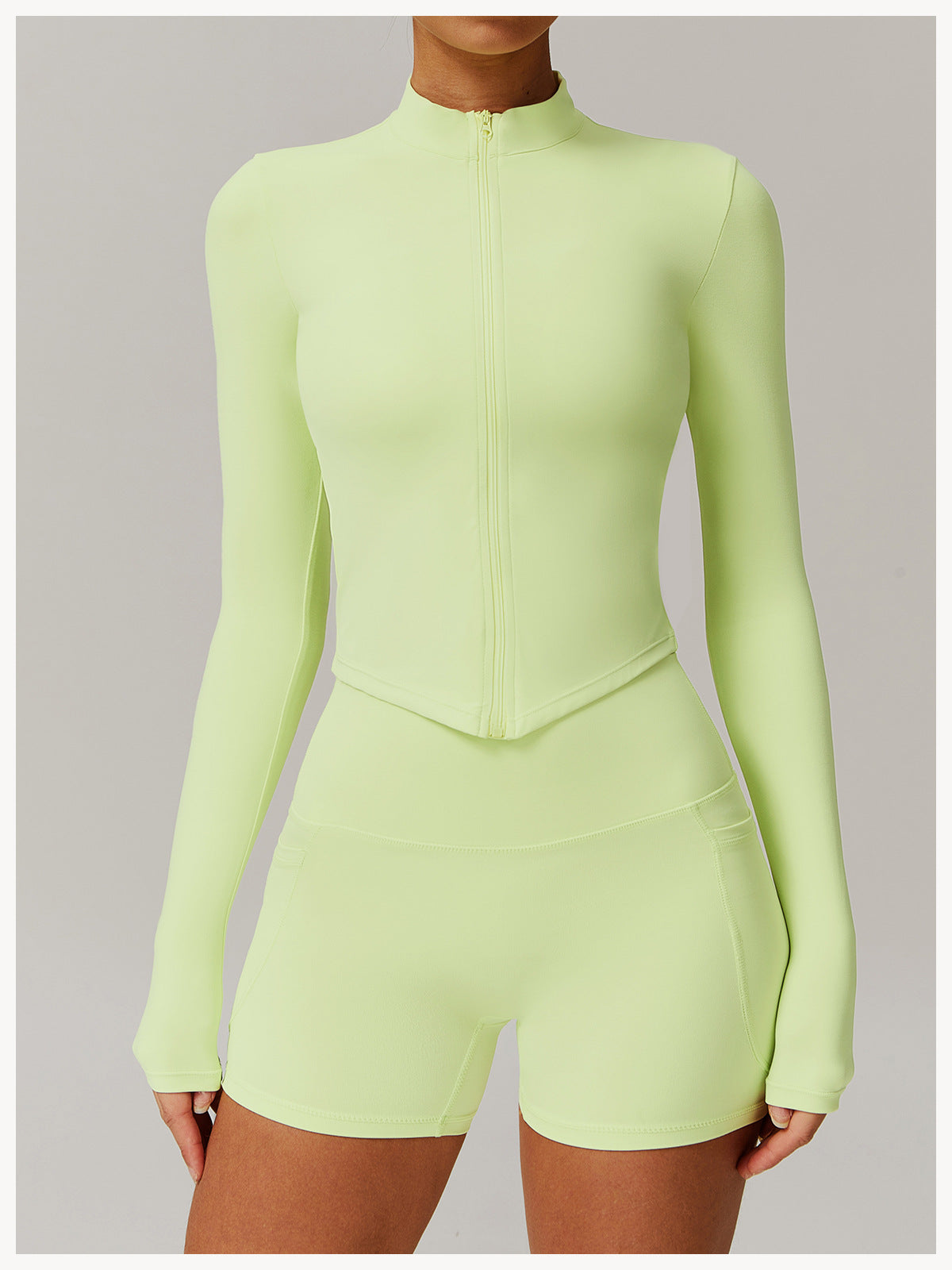 Cross-border cloud-feel quick-drying waist-slimming and comfortable yoga set, casual wear, running and fitness sports set 182