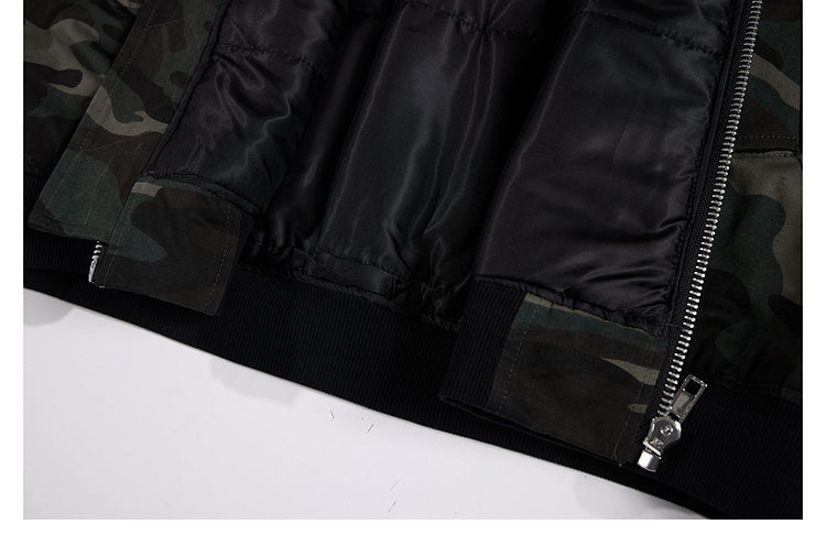 UNS American Heavy Retro Camouflage Flying Suit Jacket Men's and Women's National Fashion Brand Loose Thickened Warm Cotton Coat Jacket 139