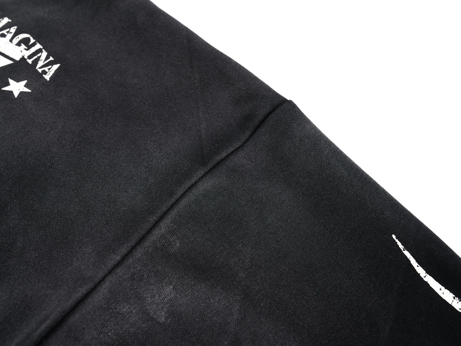 Eon Modish 2025 Spring New Arrival: American Retro Simple Loose Long-Sleeve T-Shirt (Real Shot) 136