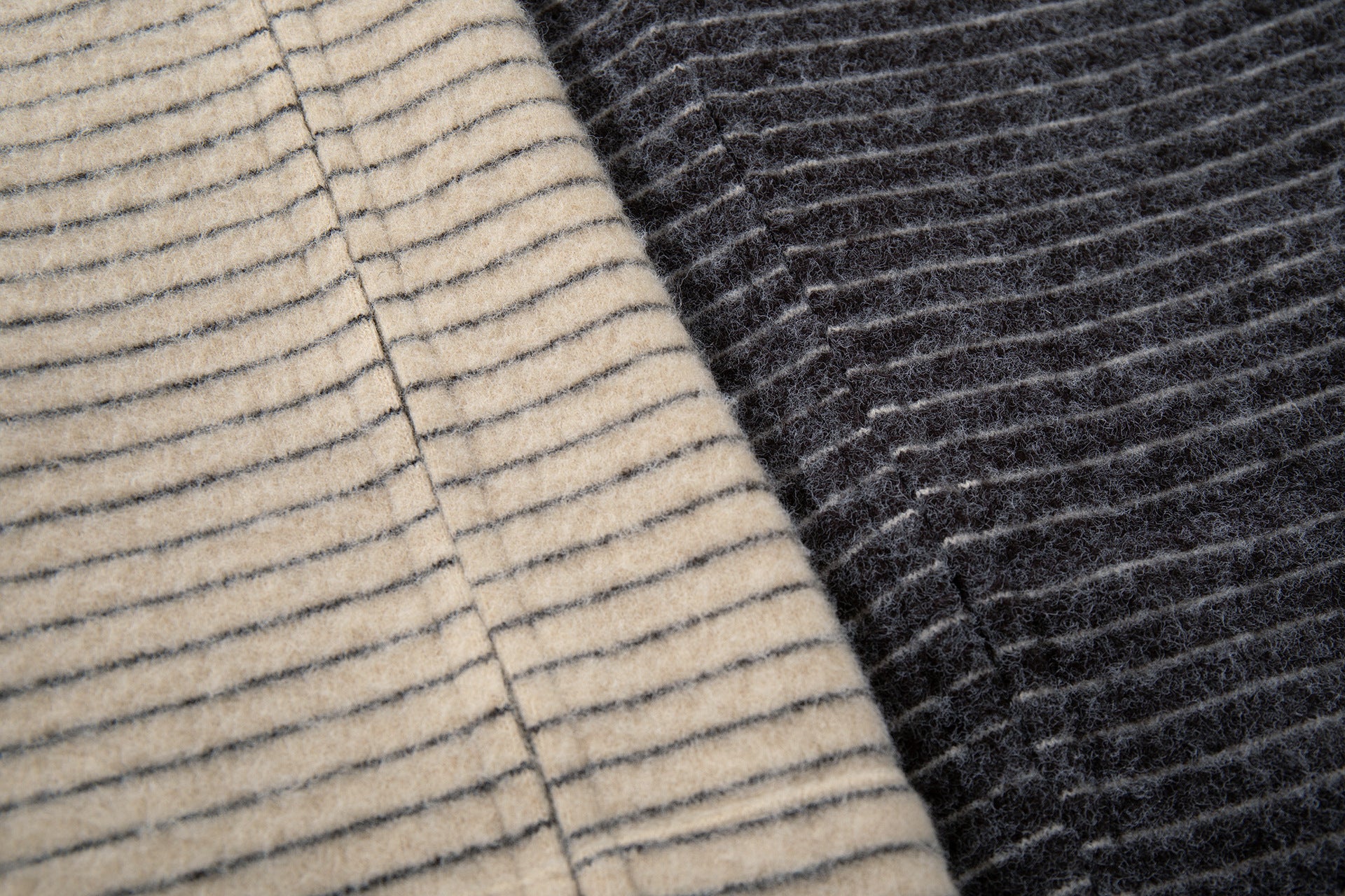 New American Retro Minimalist Versatile Striped Hooded Sweatshirt with Fur Collar Jacket 180