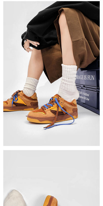 National Trend Retro Couple Skateboard Shoes