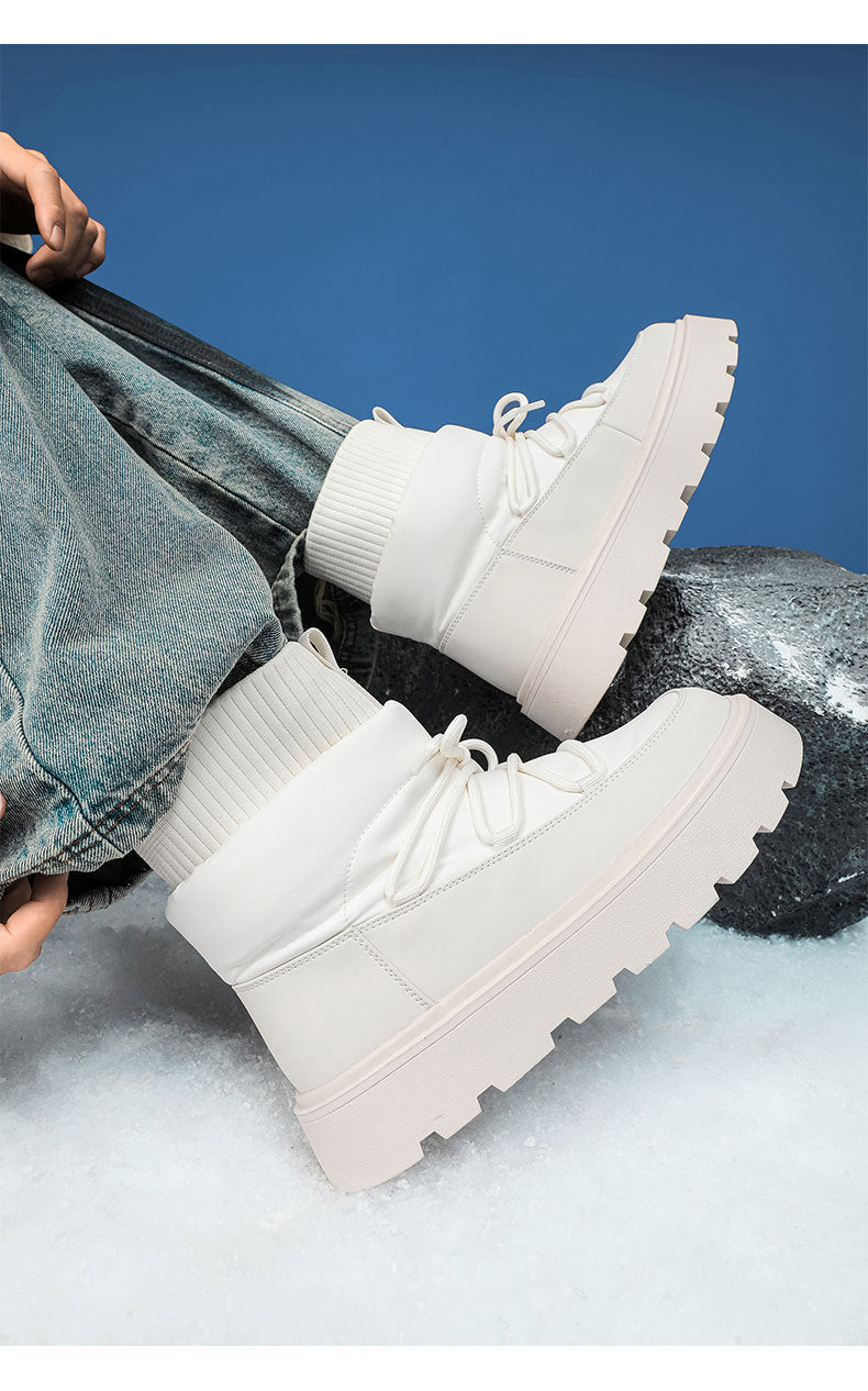 Waterproof Non-Slip Fleece Lined Snow Boots