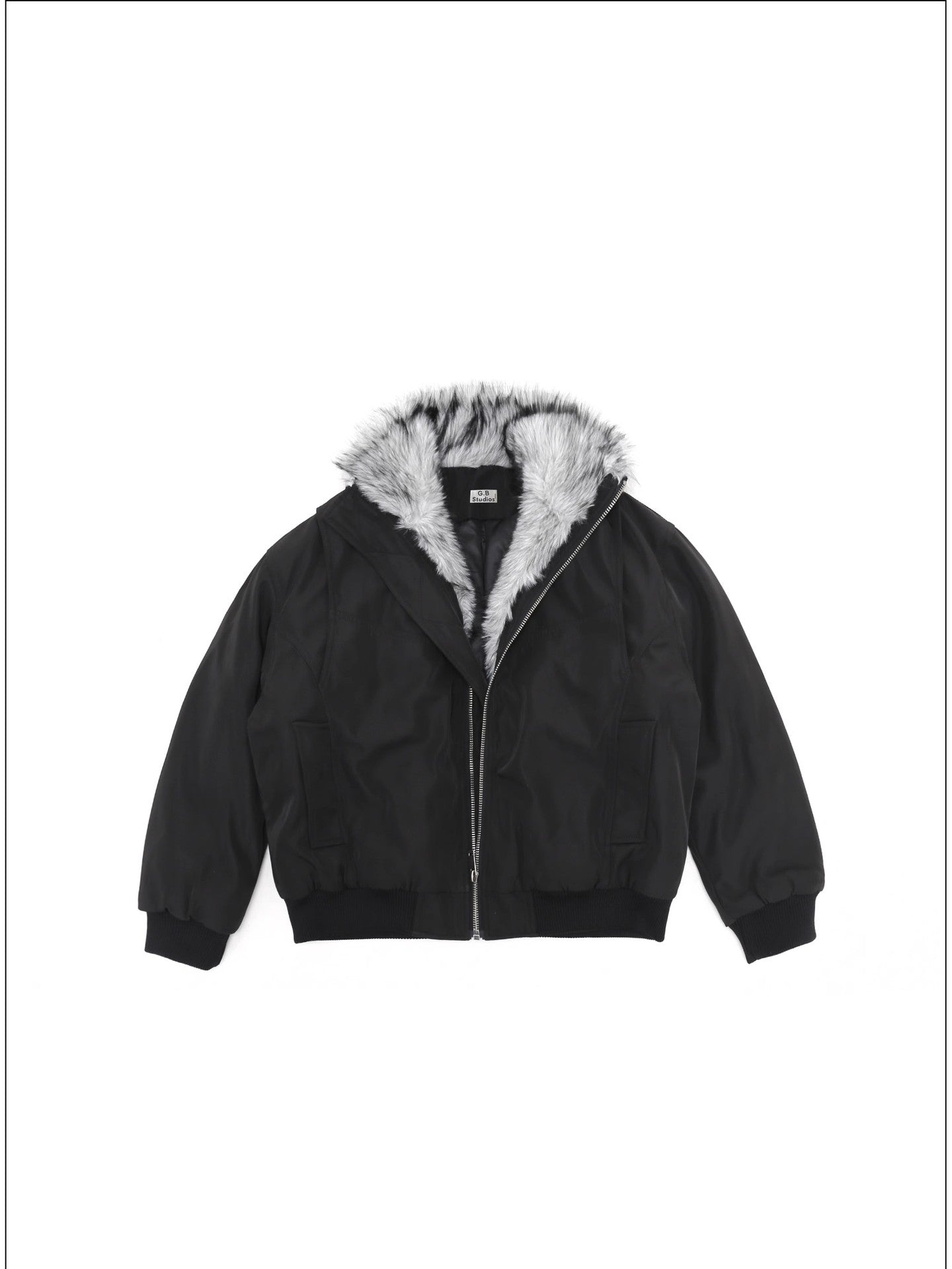 American Style Vintage High Street Mountain Carved Wool Collar Cotton-padded Jacket for Men and Women Couple's Aviator Jacket fleece-lined Warm Cotton-padded Clothes Fashion 162