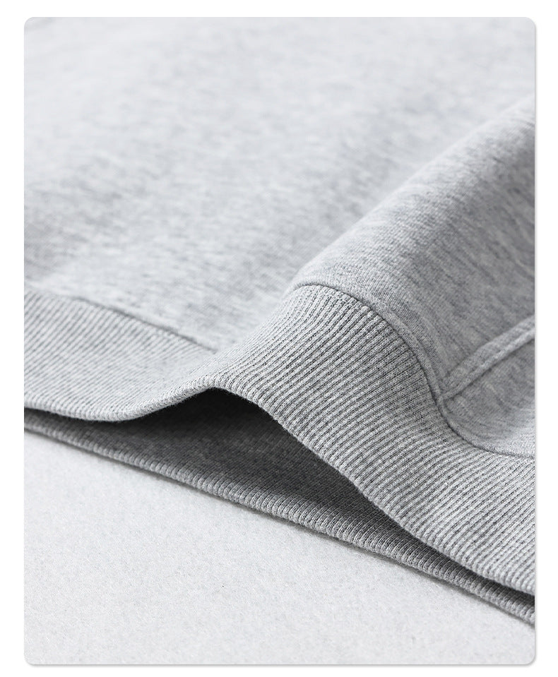 2025 Autumn/Winter New Arrival: Oversized Fleece-Lined Trendy Men's Hoodie and Pants Set 132