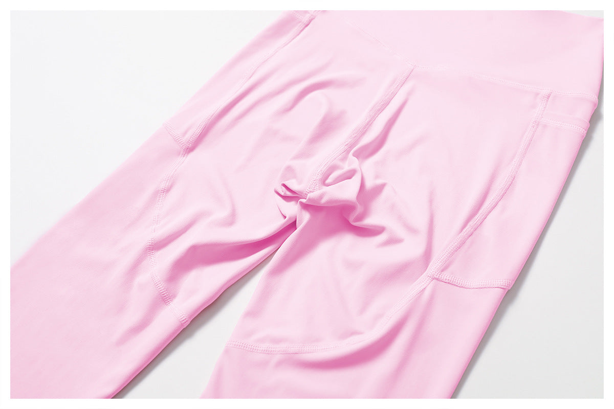 Cross-border cloud-feel quick-drying waist-slimming and comfortable yoga set, casual wear, running and fitness sports set 182