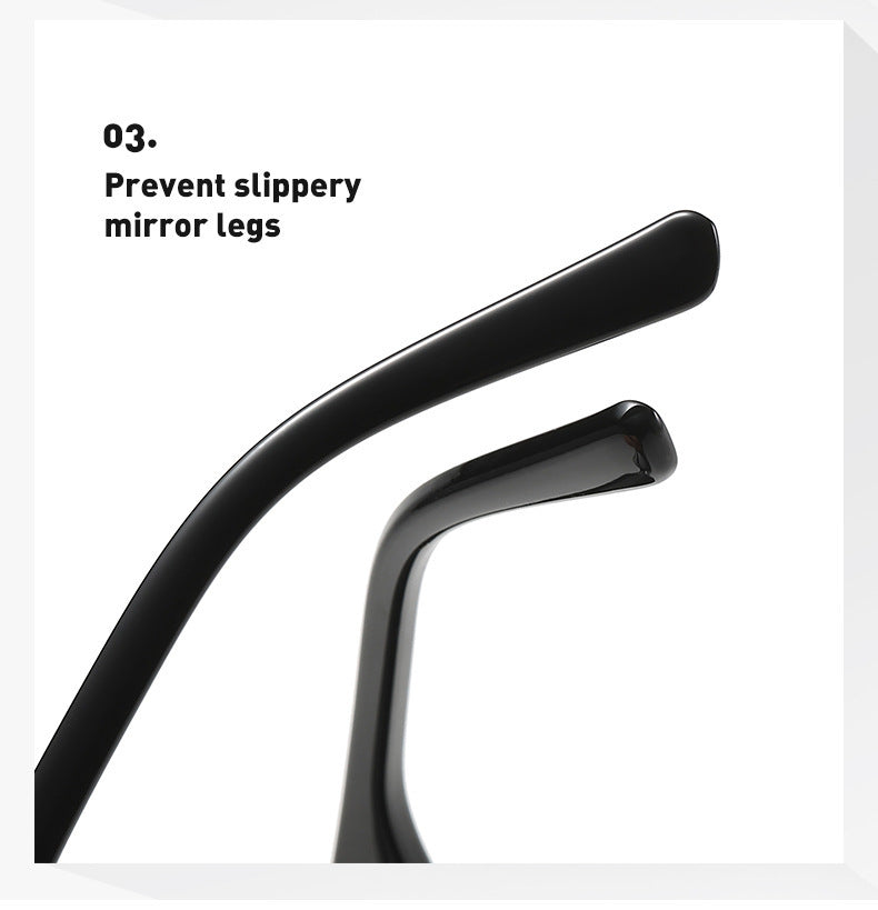 New g home three-color square sunglasses Women's European and American fashion trendy sunglasses ins Internet celebrity same style sunglasses