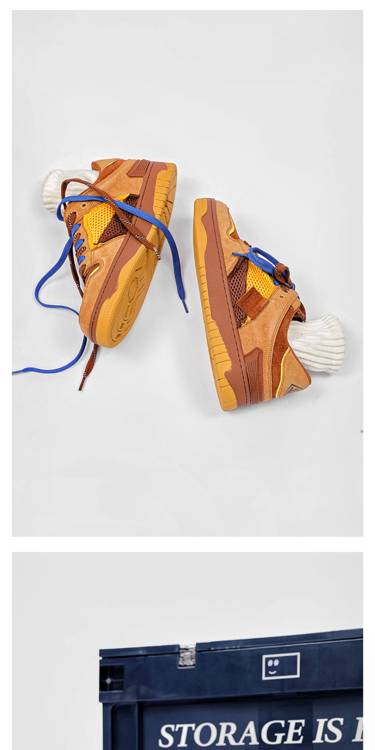 National Trend Retro Couple Skateboard Shoes