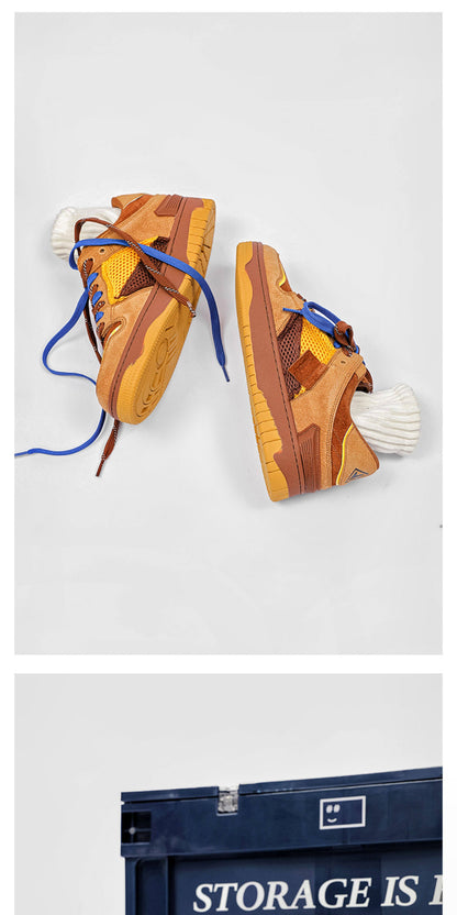 National Trend Retro Couple Skateboard Shoes