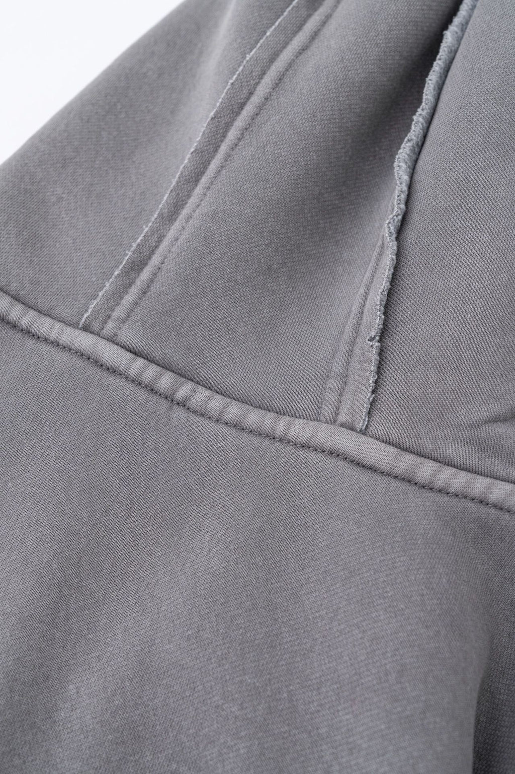 European and American high street style double-zip fleece-lined hooded sweatshirt with three-dimensional tailoring and thickened cardigan/jacket. 145