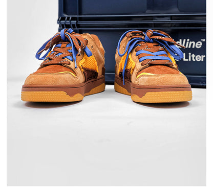 National Trend Retro Couple Skateboard Shoes