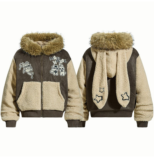 Rabbit Ears Wool Jacket