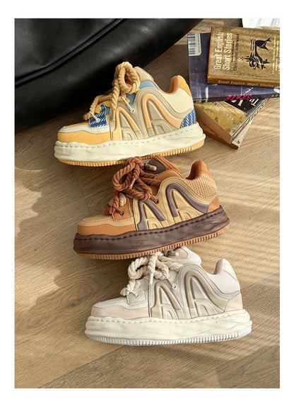 Amber Style Versatile Sneakers Couple Shoes