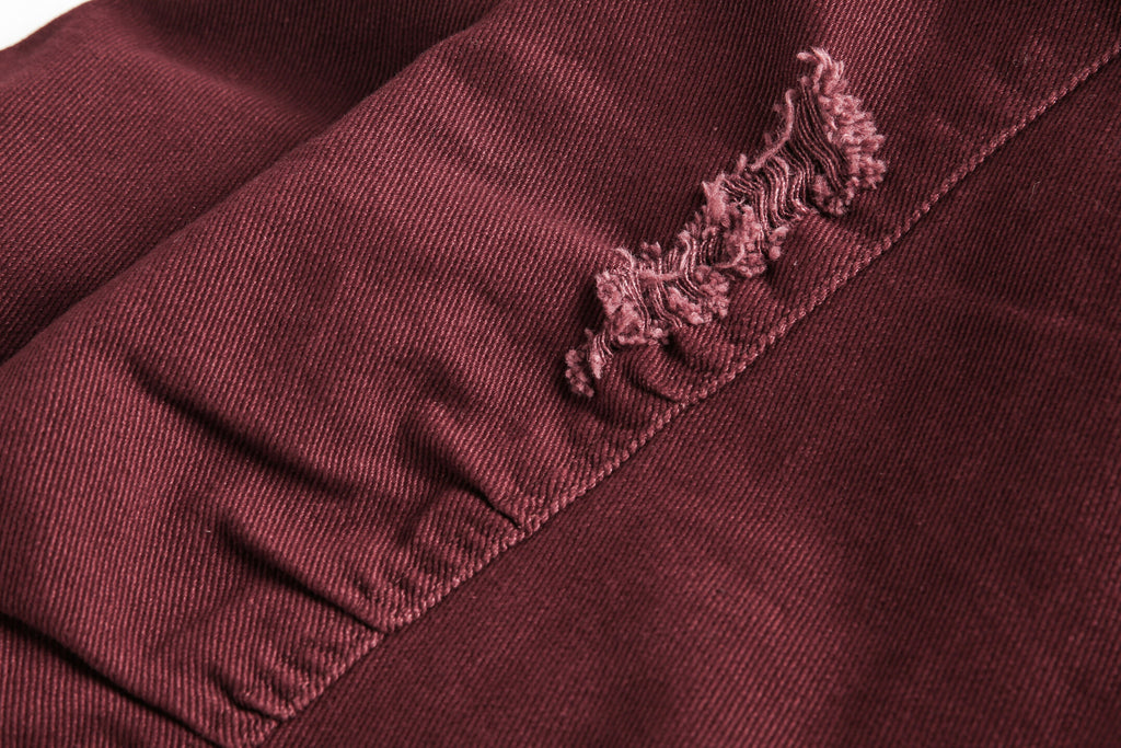 trendy brand, presents its 2025 Fall New American Retro Distressed Bomber Jacket/Baseball Jacket for Men and Women. 151