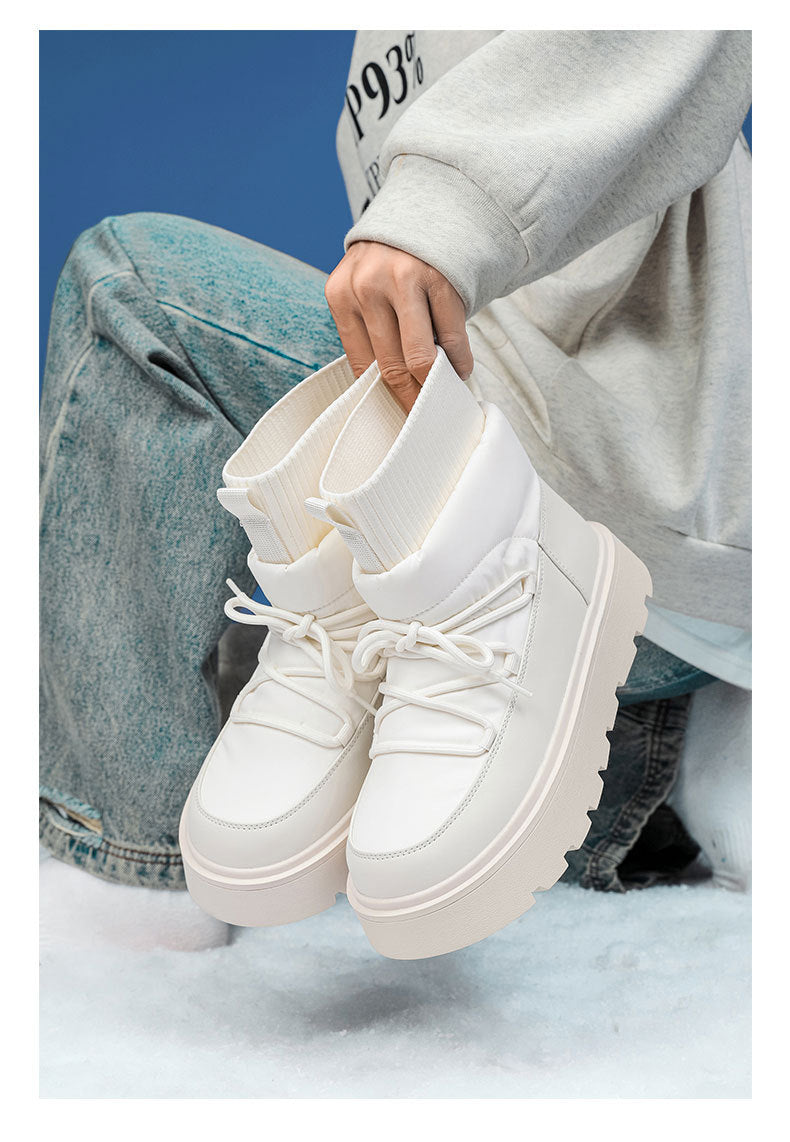 Waterproof Non-Slip Fleece Lined Snow Boots