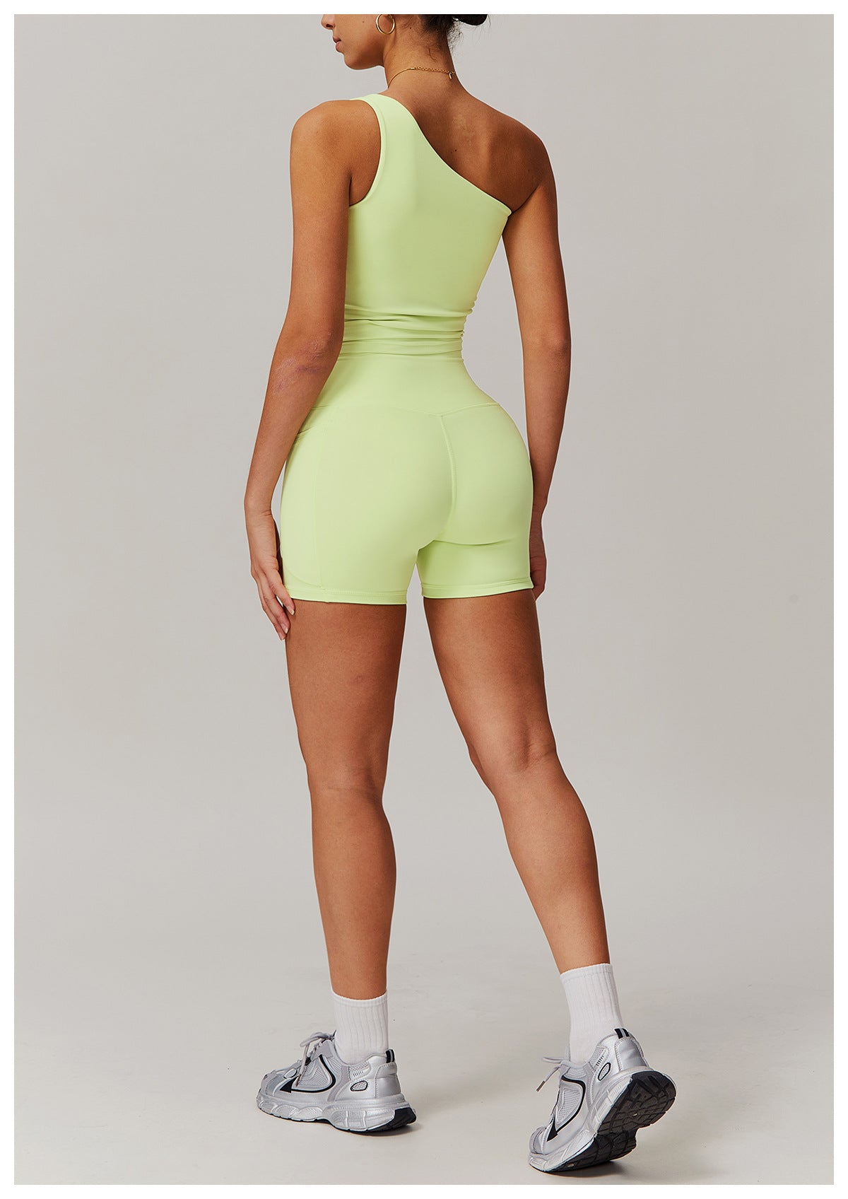 Cross-border cloud-feel quick-drying waist-slimming and comfortable yoga set, casual wear, running and fitness sports set 182