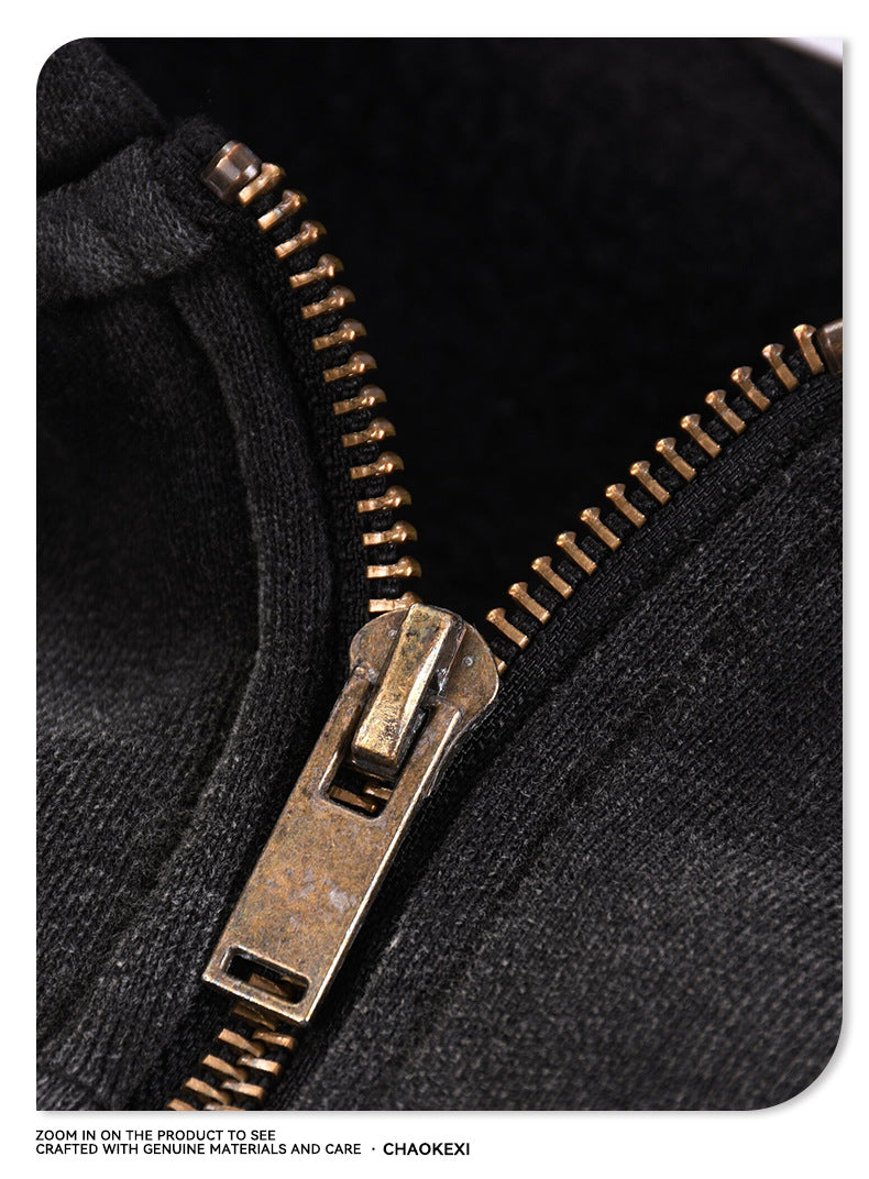 European and American High Street Spray Maliu Color Contrast Ribbon  oversize Sweatpants 108