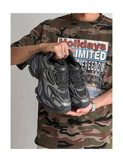 Black Warrior Cat Eye Sneakers