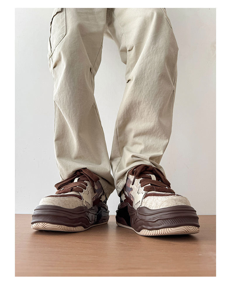 Thick-Soled Unisex Amber Style Melting sneakers