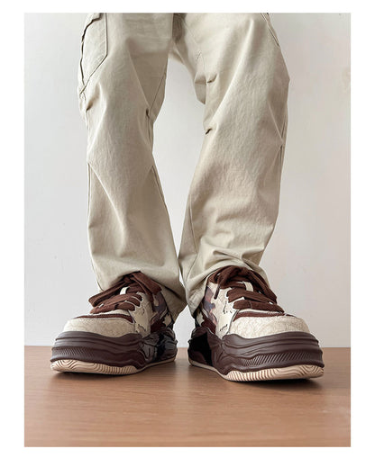 Thick-Soled Unisex Amber Style Melting sneakers