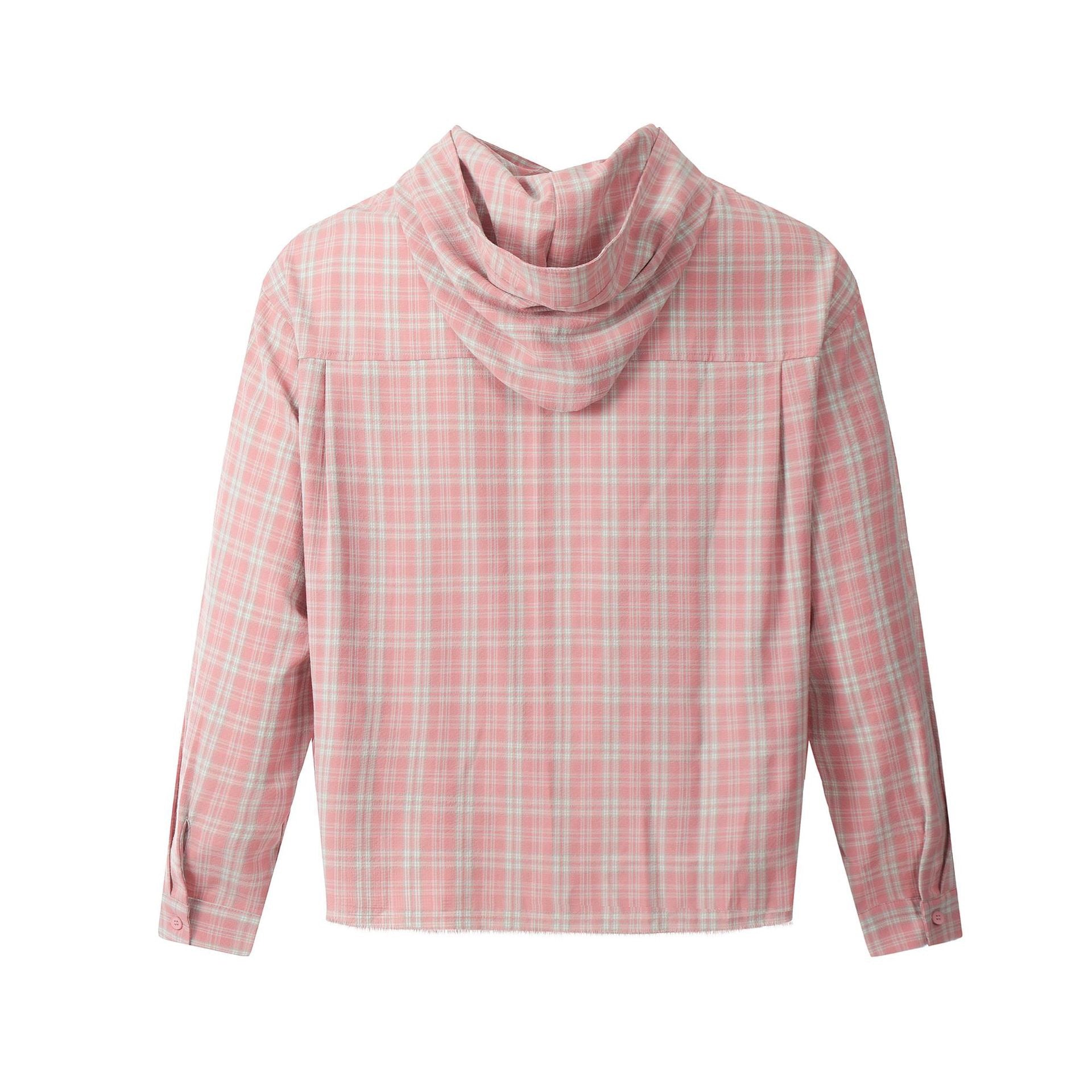 European and American High Street Vintage Craft Plaid Design Flannel Button Long Sleeve Shirt