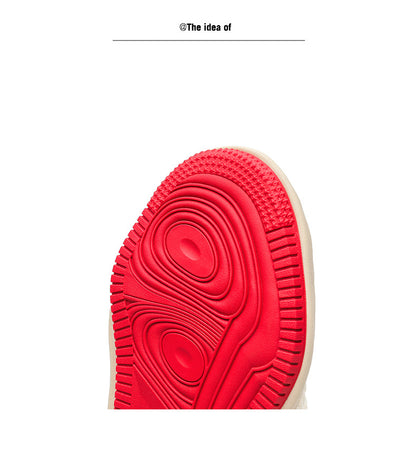 Modest Baggy Lace Versatile Sports Casual Thick-Soled Sneakers