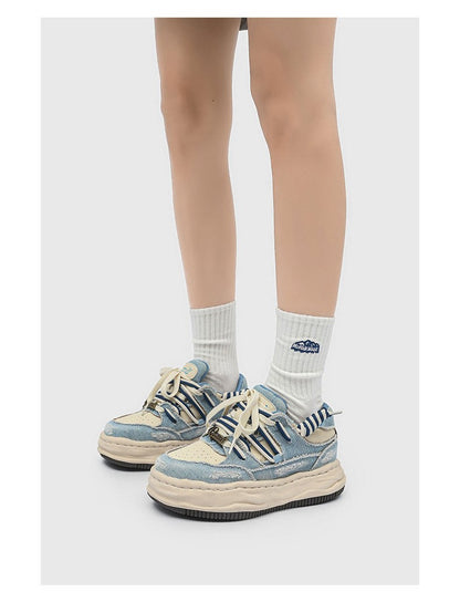 High street wave sneakers
