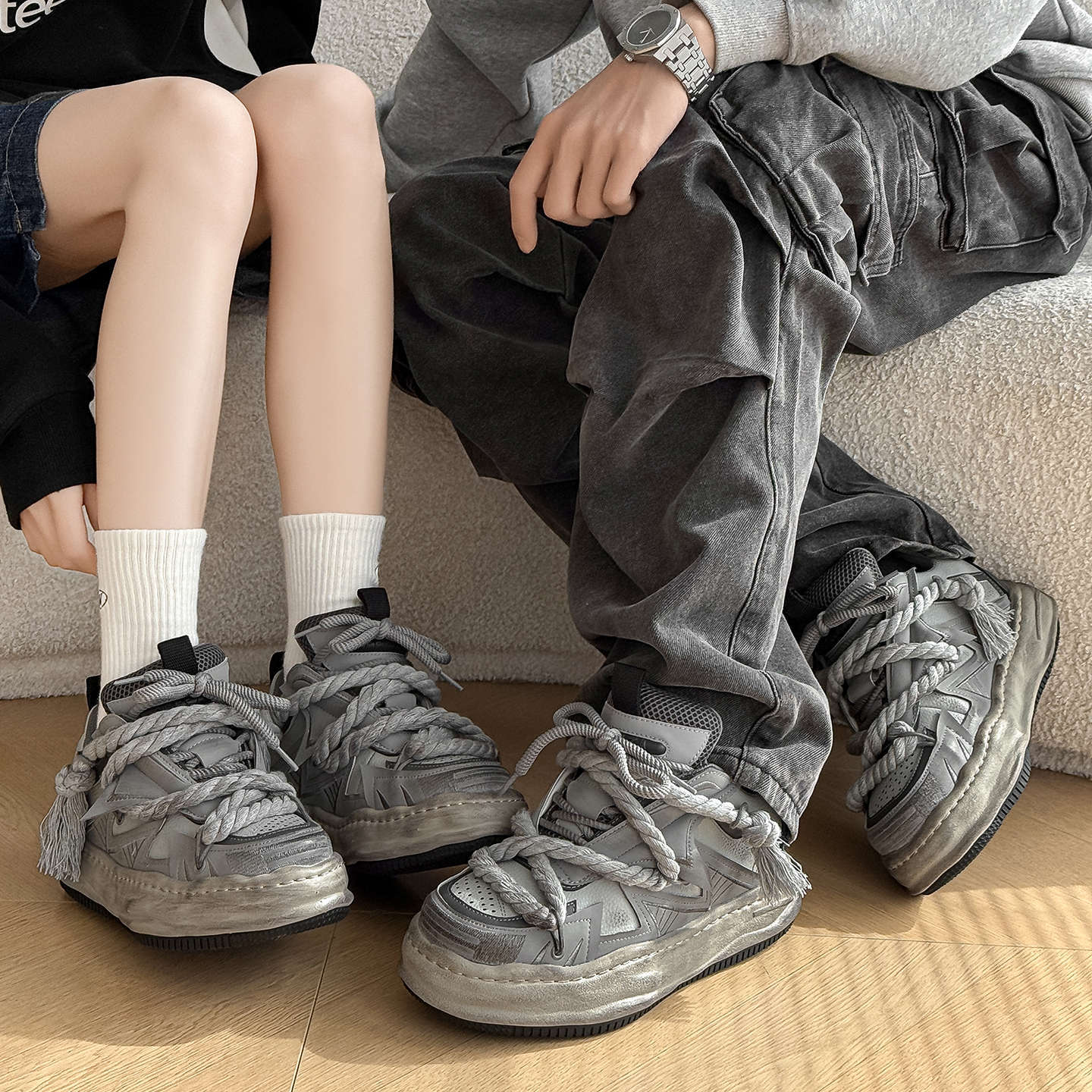 Original Height-Increasing Sneakers Thick-Soled Bread Shoes