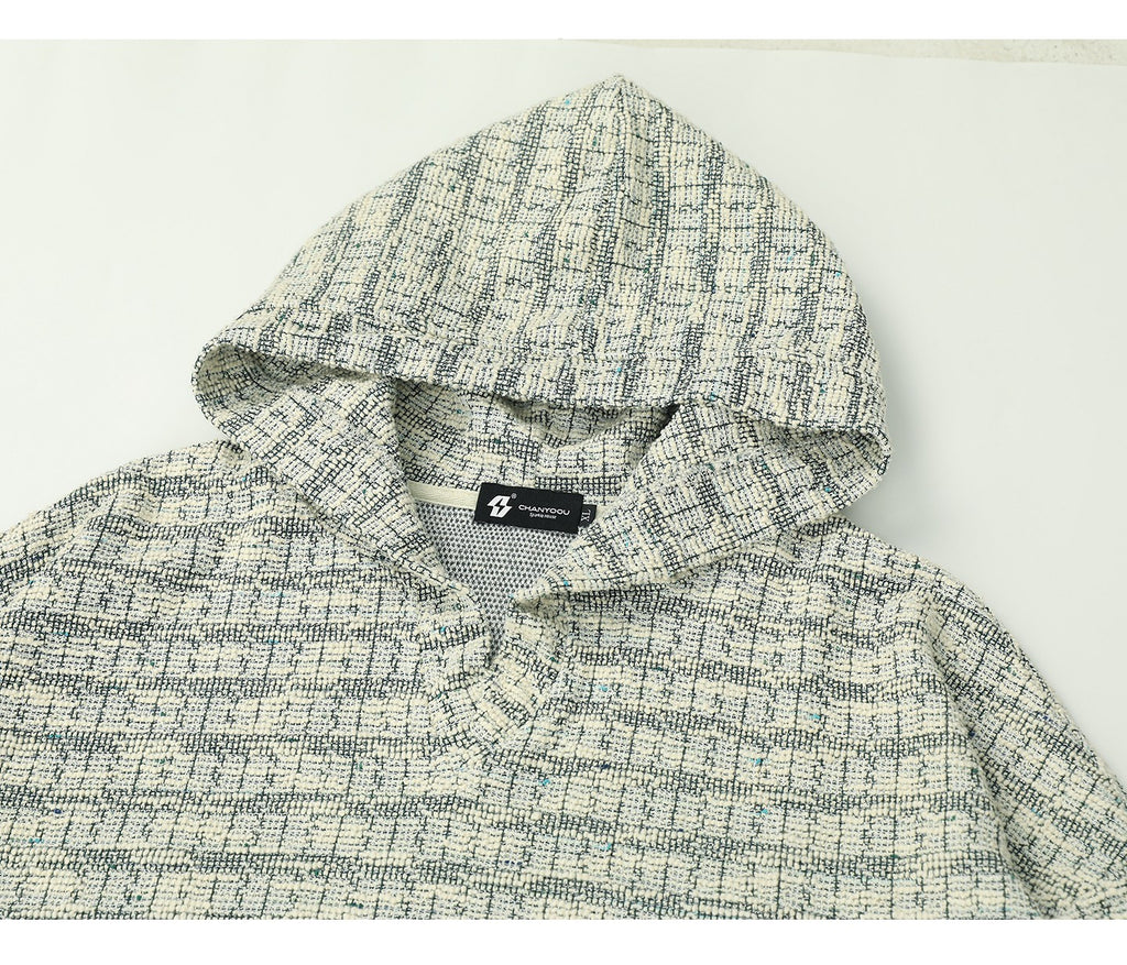 K787 American Street Hem Destruction Hooded Sweatshirt Men's and Women's Loose Casual Lazy Fashion Brand Couple's Coat Autumn 155