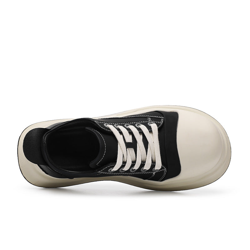 Versatile Casual Sneakers for Autumn Thick-Soled Height-Increasing shoes