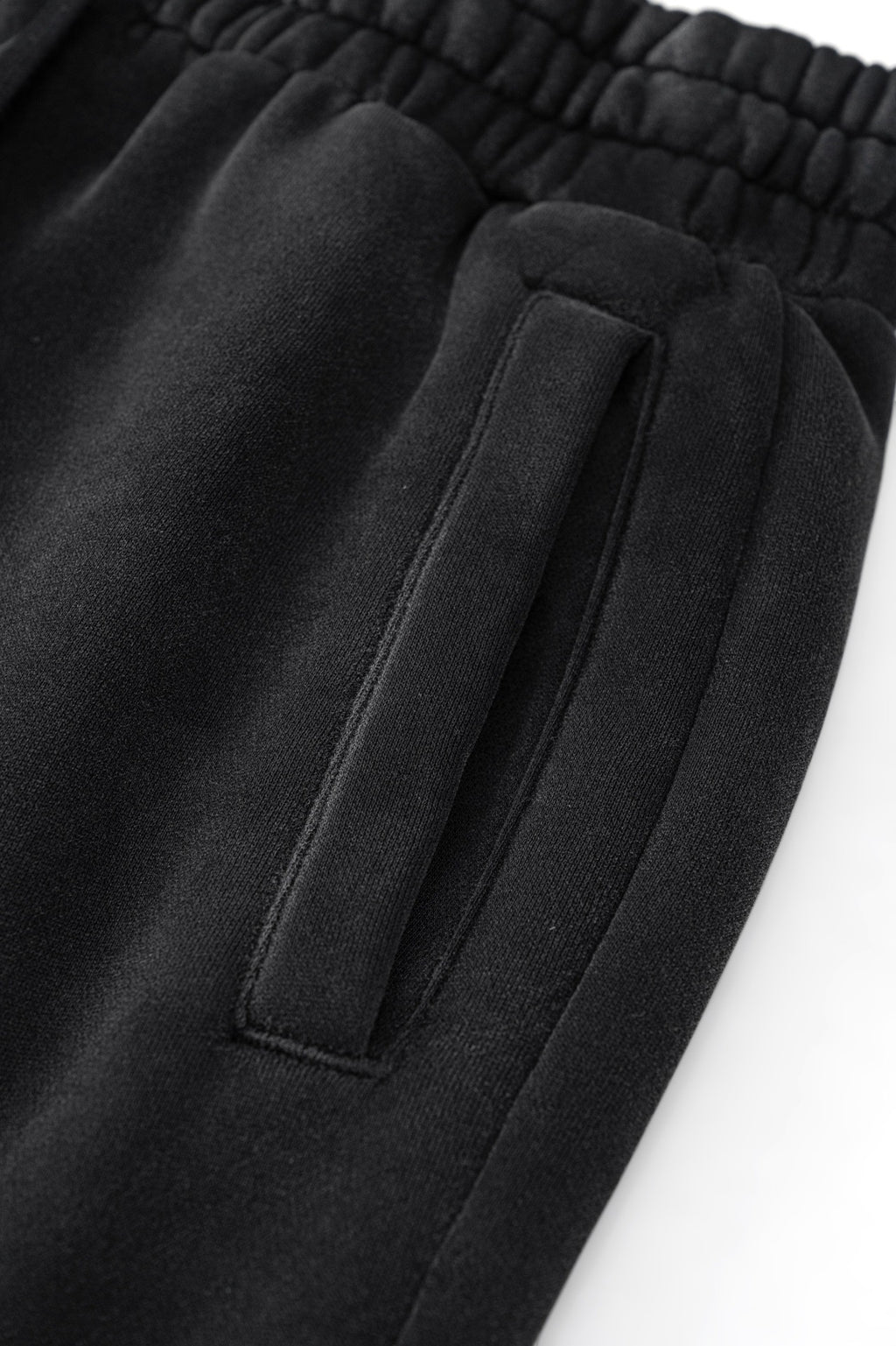 European and American High Street Spray Maliu Color Contrast Ribbon  oversize Sweatpants 108