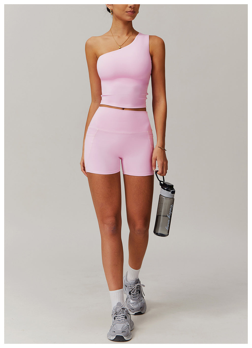 Cross-border cloud-feel quick-drying waist-slimming and comfortable yoga set, casual wear, running and fitness sports set 182