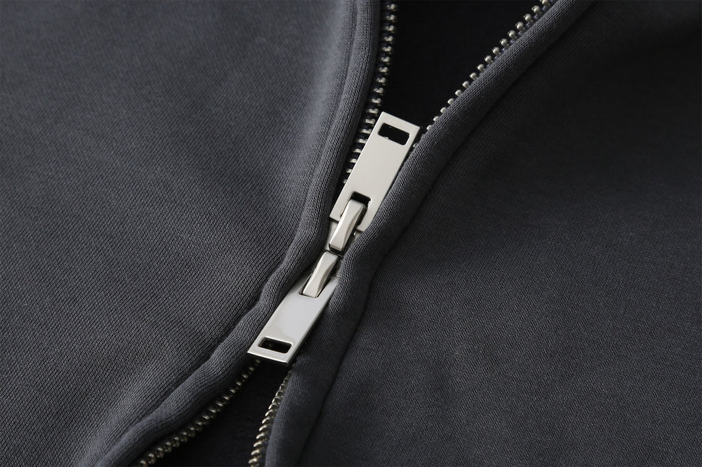 25ss Design Heavyweight Loose Outdoor Windproof Face Mask Hoodie Sweatshirt Fleece Zipper Cardigan Jacket for Men 146