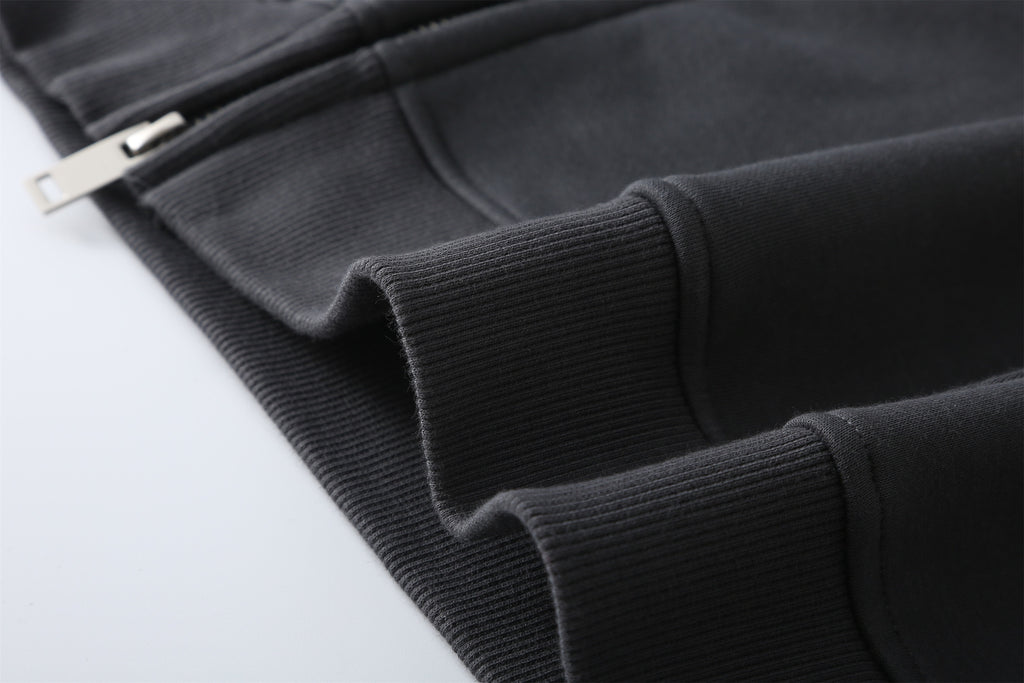 25ss Design Heavyweight Loose Outdoor Windproof Face Mask Hoodie Sweatshirt Fleece Zipper Cardigan Jacket for Men 146