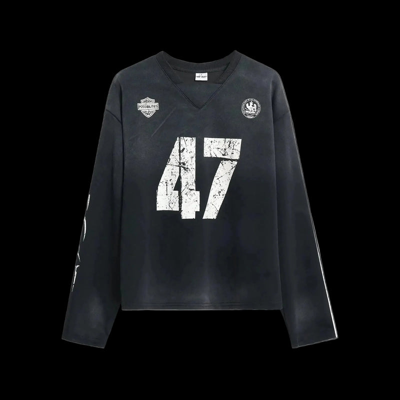 Streetwear 47 Graphic Long Sleeve
