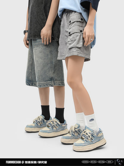 High street wave sneakers